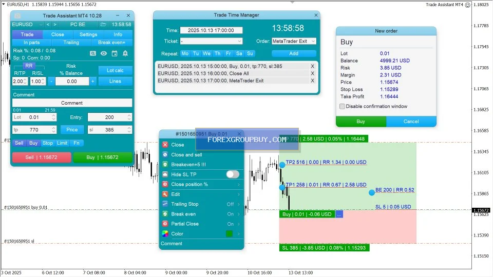 Trade Assistant MT4 screenshot 3