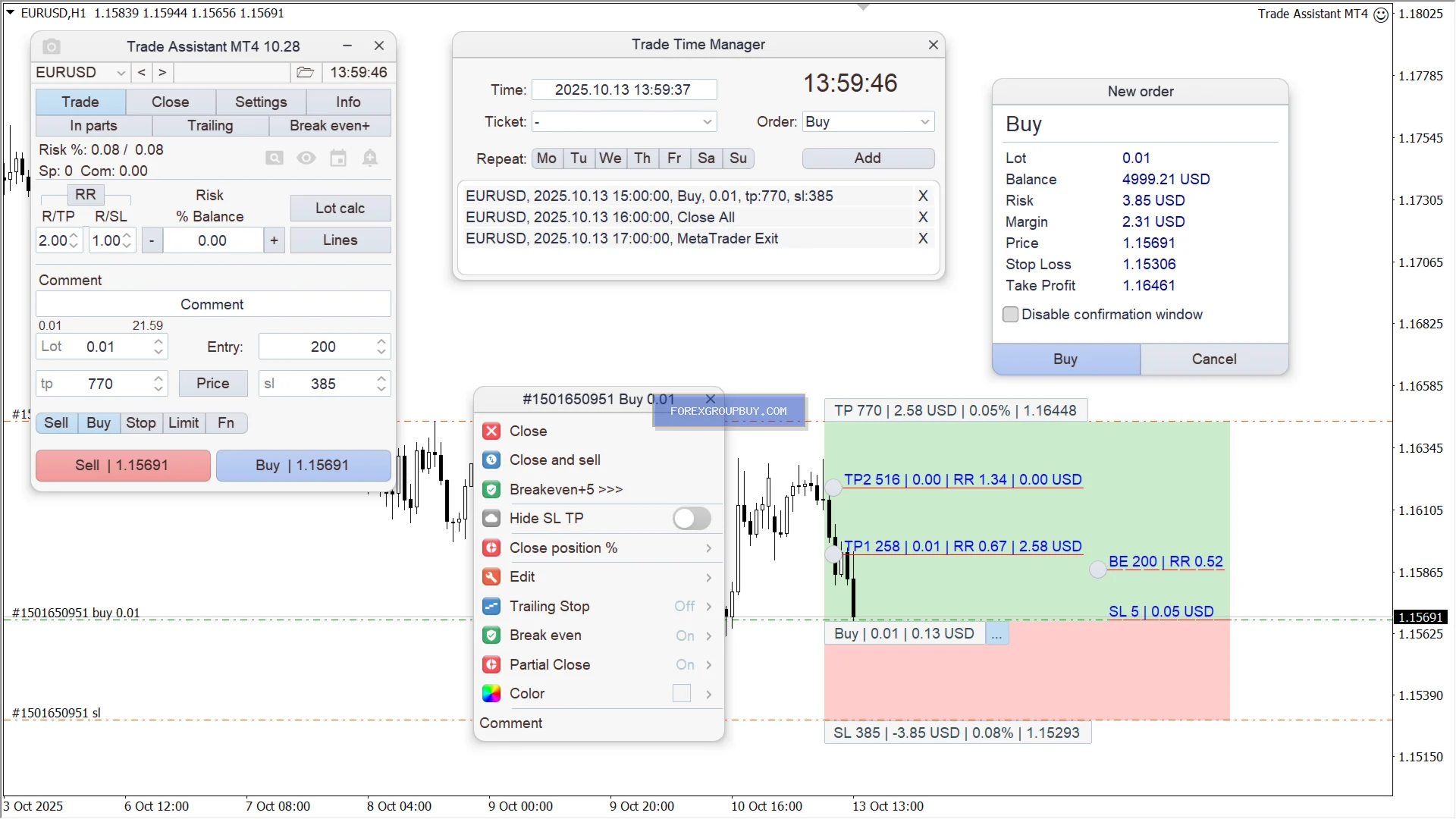 Trade Assistant MT4 screenshot 4