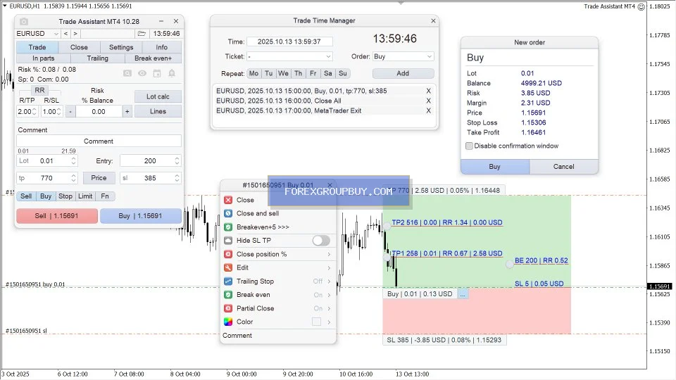 Trade Assistant MT4 screenshot 5