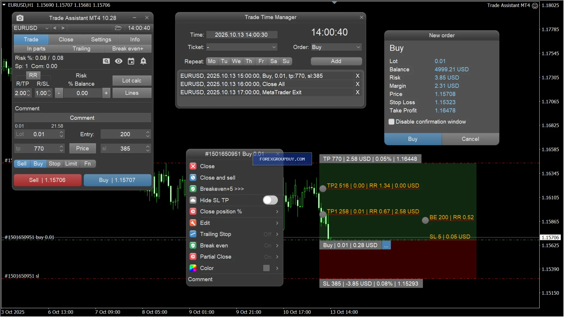 Trade Assistant MT4 screenshot 6