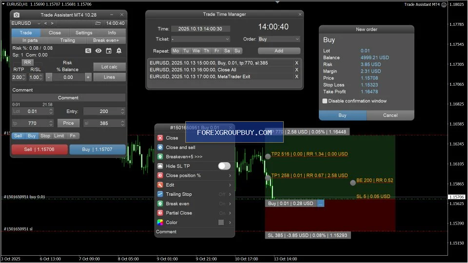 Trade Assistant MT4 screenshot 7