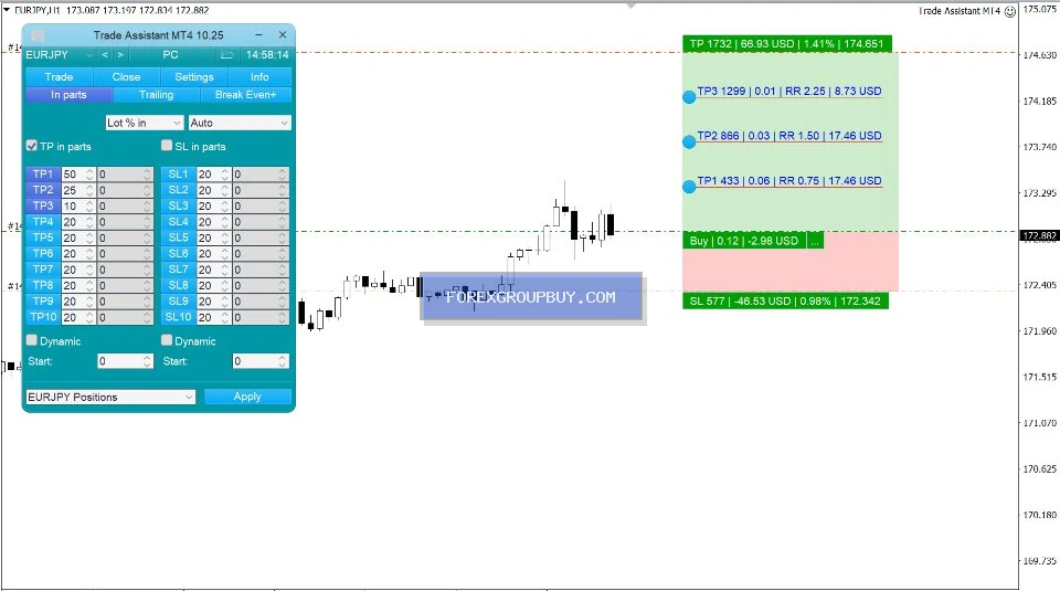 Trade Assistant MT4 screenshot 13