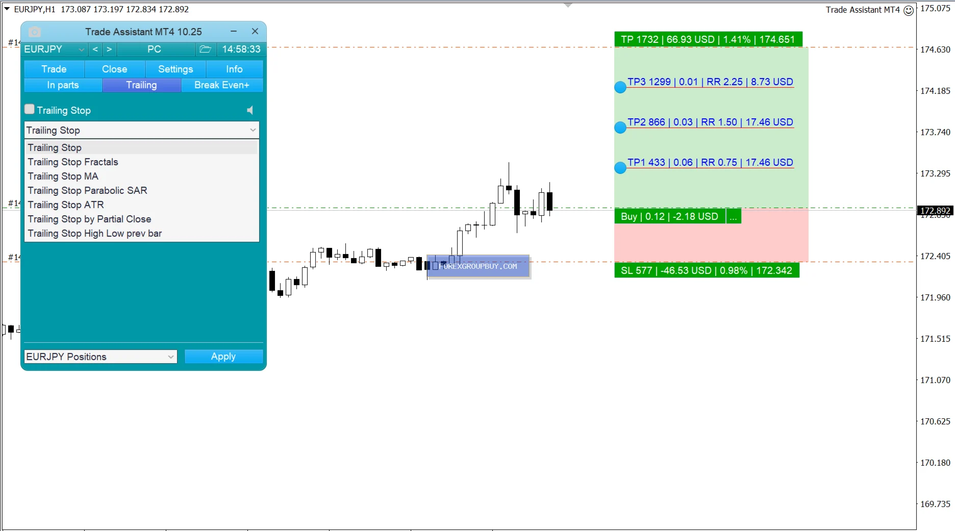 Trade Assistant MT4 screenshot 14