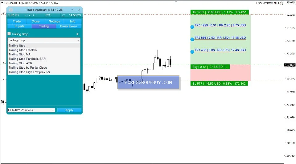 Trade Assistant MT4 screenshot 15
